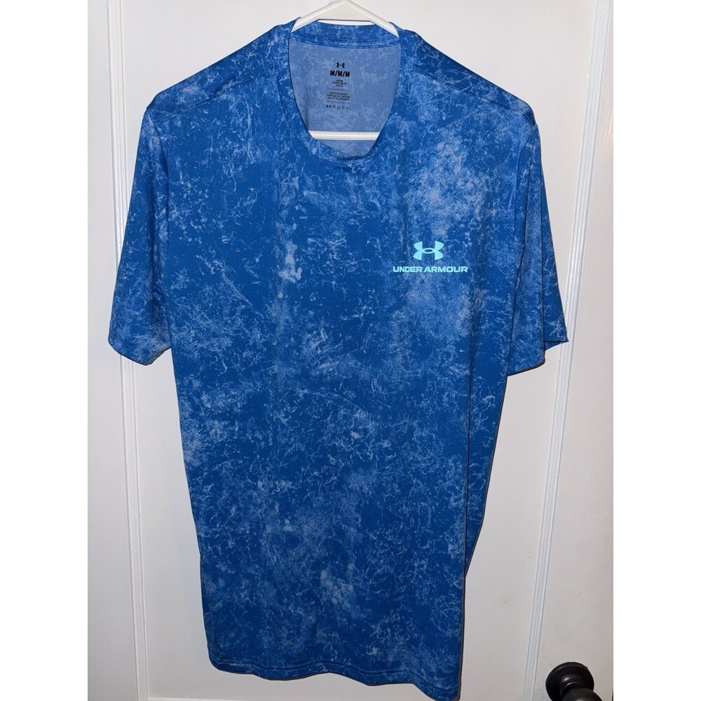 Under Armour Mens Size M Blue Short Sleeve T Shirt